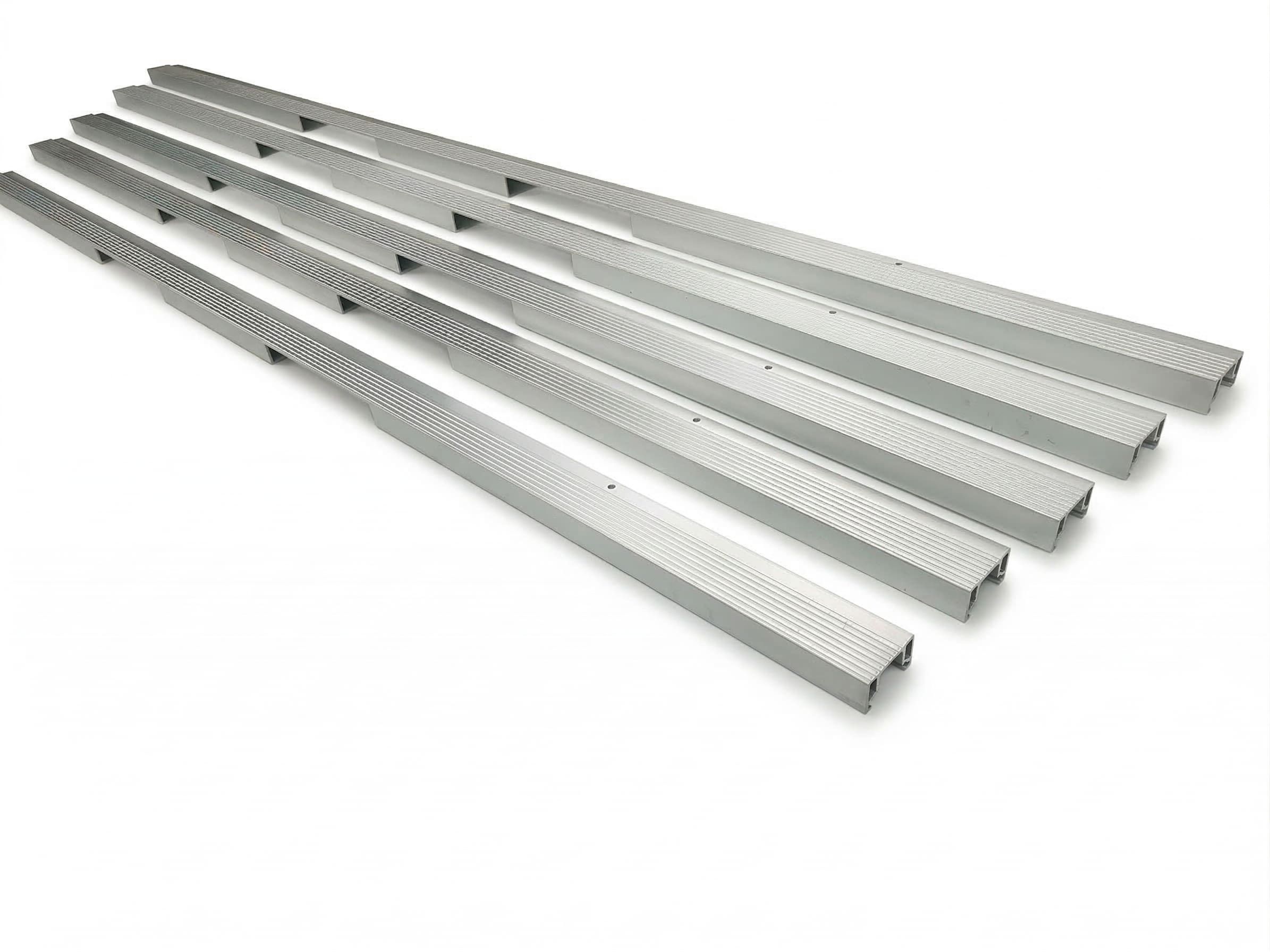 Custom Anodized Aluminum Corner Guard and Stamped Profile